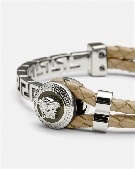 combien coute un brocelet versace en inox en hi|Versace Bracelets Homme .